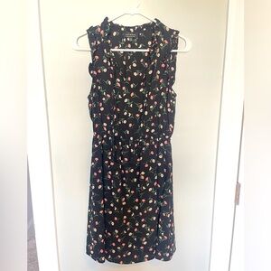 Black floral Lucky brand dress